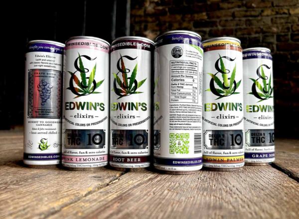 THC Drinks - Edwin's Edibles & Elixirs